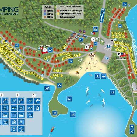 Sölvesborg My Camping Tredenborg מראה חיצוני תמונה